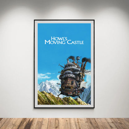 Flex Designs Poster Howls Moving Castle 8 x 10" Home Goods - Movie 2004 Movie Poster
