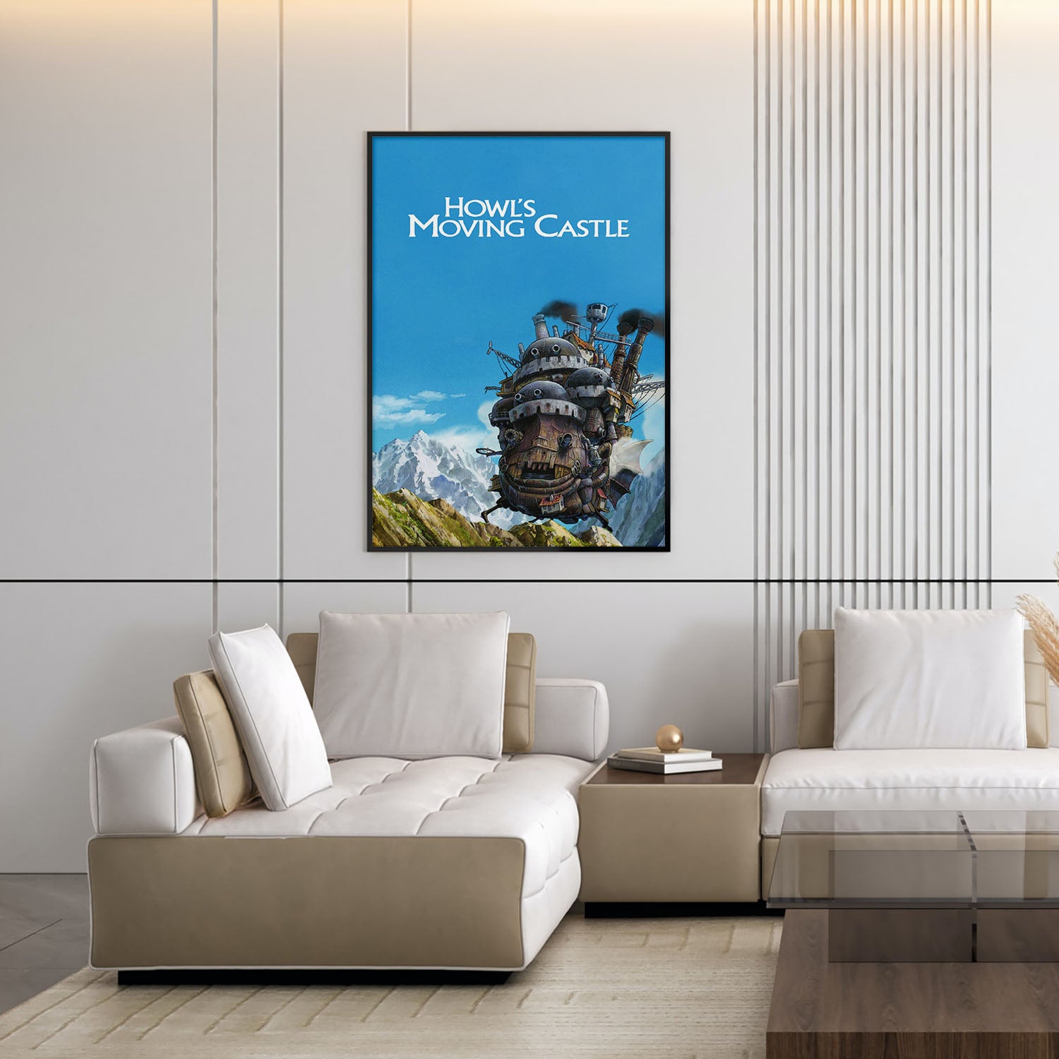 Flex Designs Poster Howls Moving Castle 5 x 7" Home Goods - Movie 2004 Movie Poster