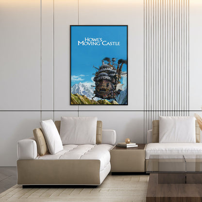 Flex Designs Poster Howls Moving Castle 5 x 7" Home Goods - Movie 2004 Movie Poster