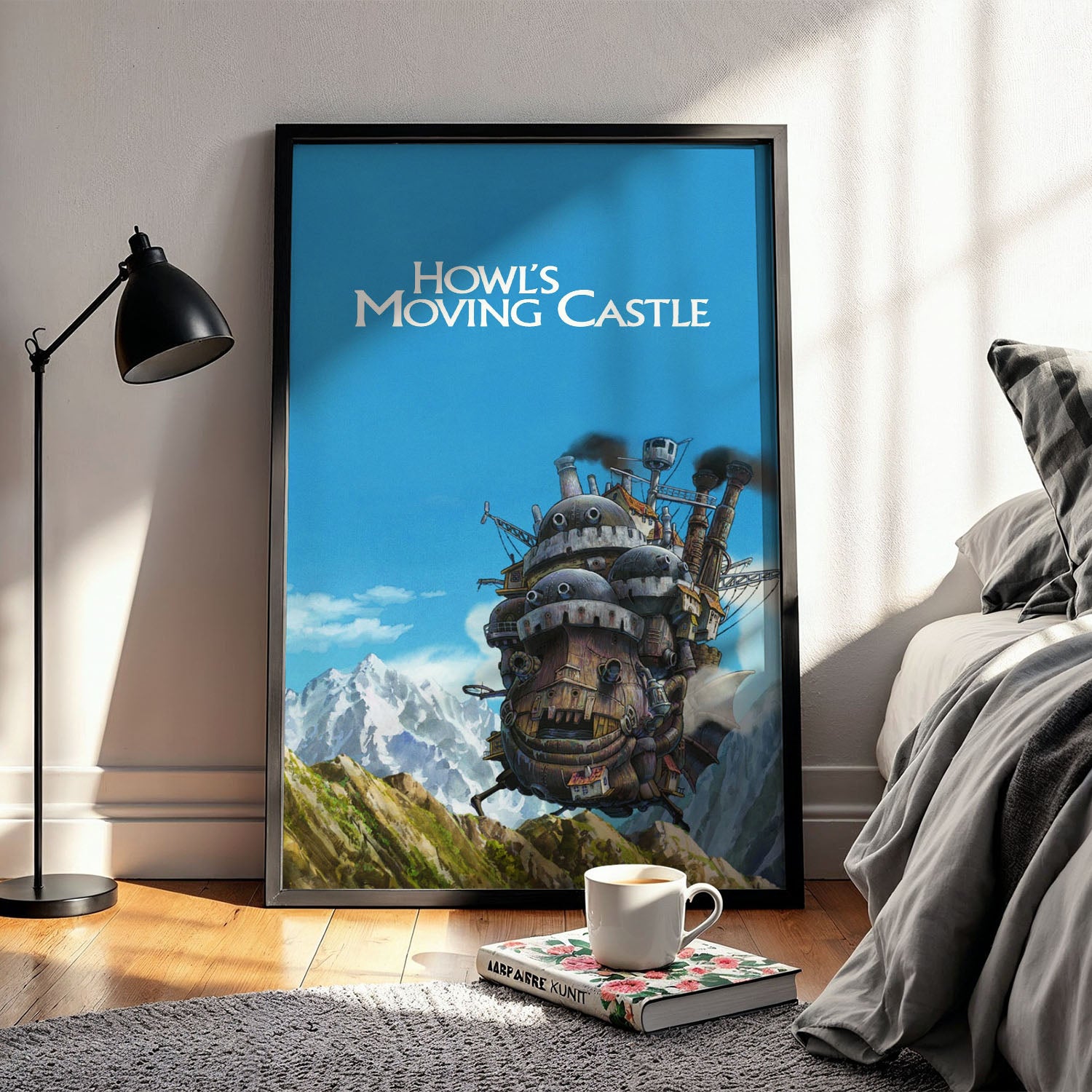 Flex Designs Poster Howls Moving Castle 5 x 7" Home Goods - Movie 2004 Movie Poster