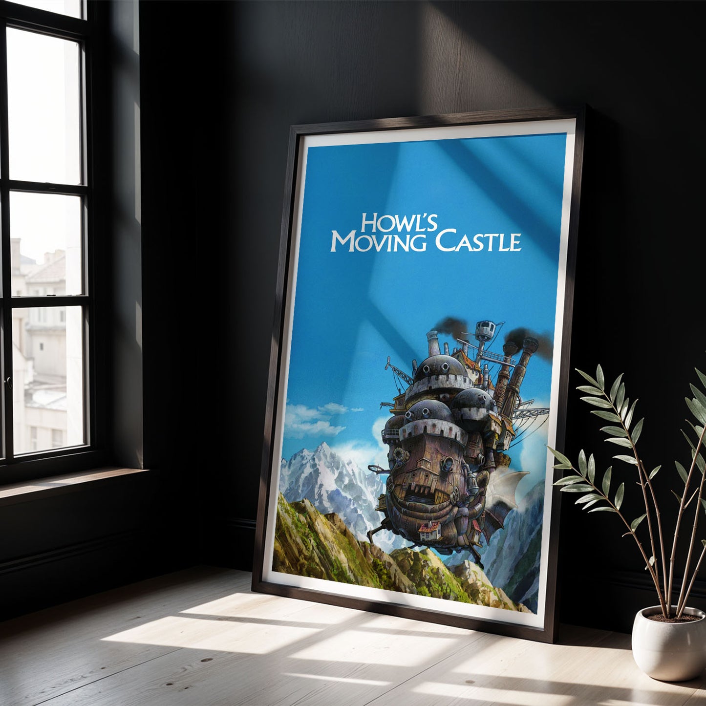 Flex Designs Poster Howls Moving Castle 8 x 10" Home Goods - Movie 2004 Movie Poster