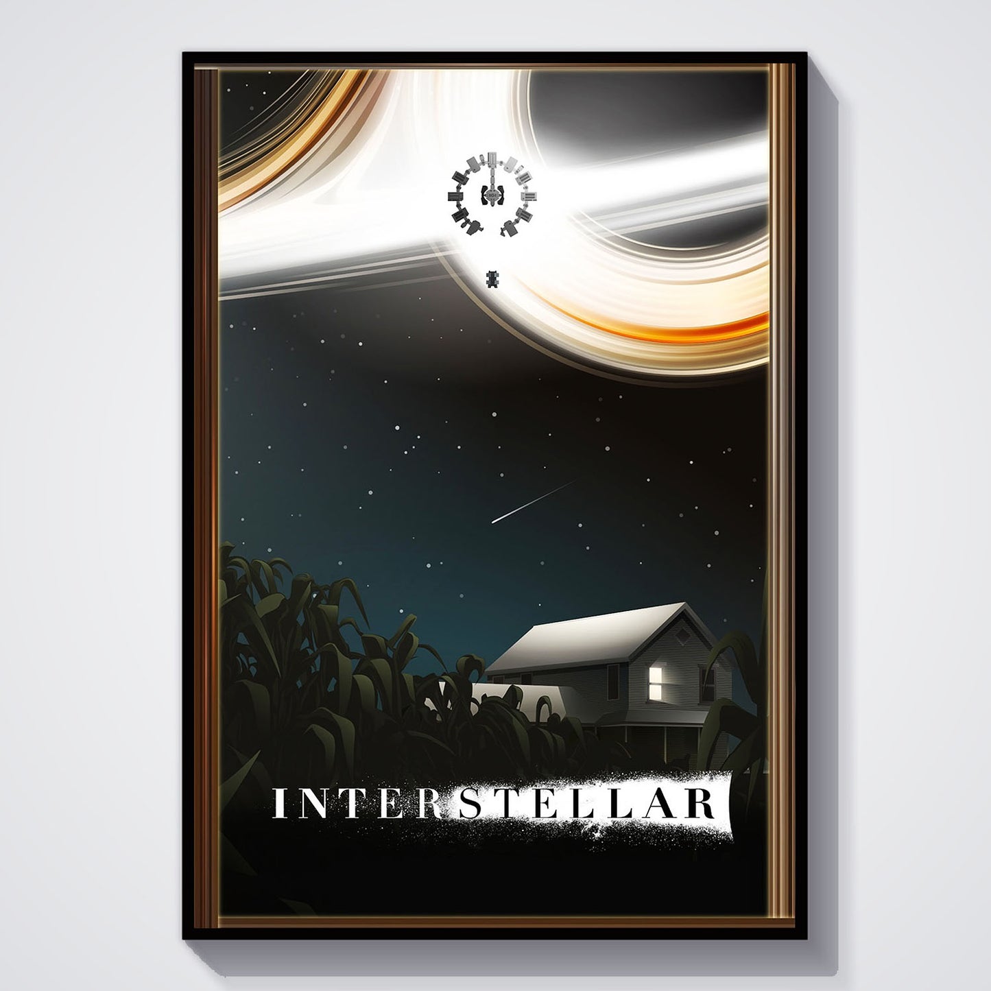 Flex Designs Poster Interstellar Cartoon 5 x 7" Home Goods - Movie 2014 Movie Poster