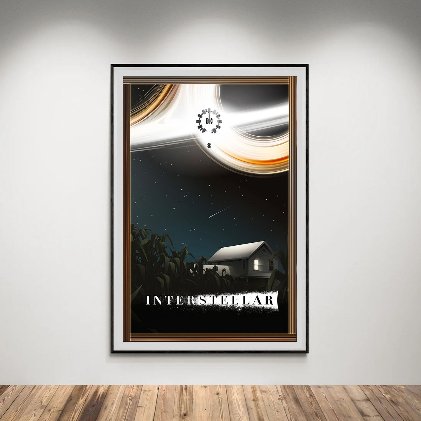 Flex Designs Poster Interstellar Cartoon 8 x 10" Home Goods - Movie 2014 Movie Poster