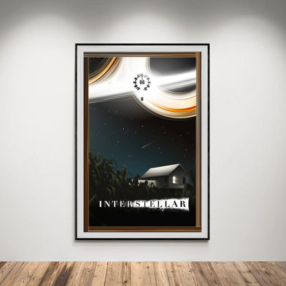 Flex Designs Poster Interstellar Cartoon 8 x 10" Home Goods - Movie 2014 Movie Poster