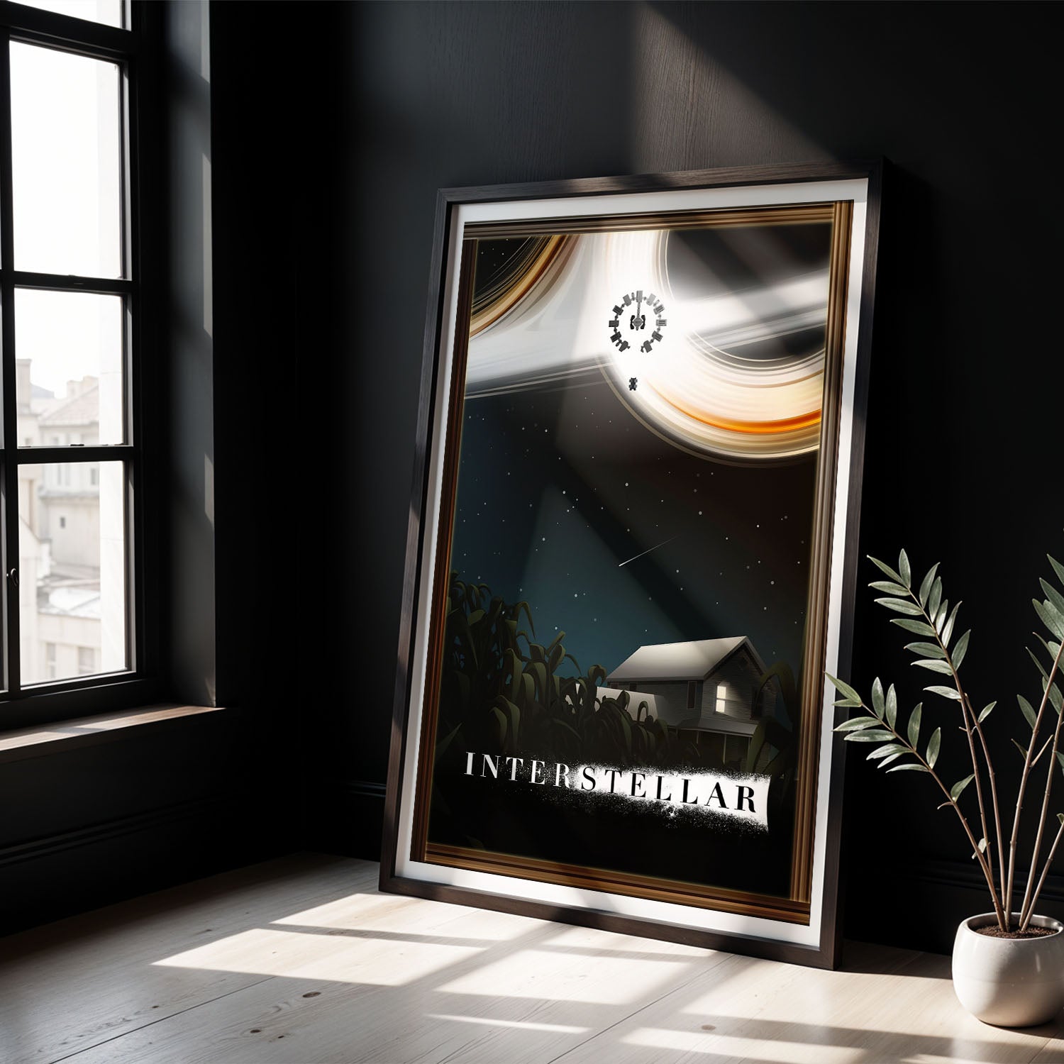 Flex Designs Poster Interstellar Cartoon 8 x 10" Home Goods - Movie 2014 Movie Poster