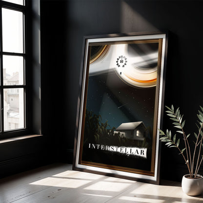 Flex Designs Poster Interstellar Cartoon 8 x 10" Home Goods - Movie 2014 Movie Poster