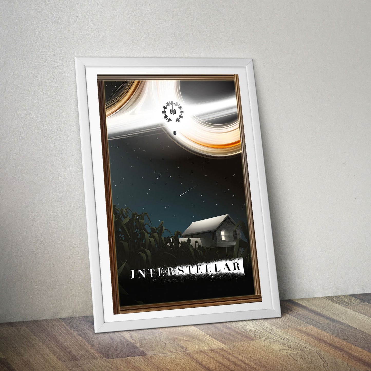 Flex Designs Poster Interstellar Cartoon 8 x 10" Home Goods - Movie 2014 Movie Poster