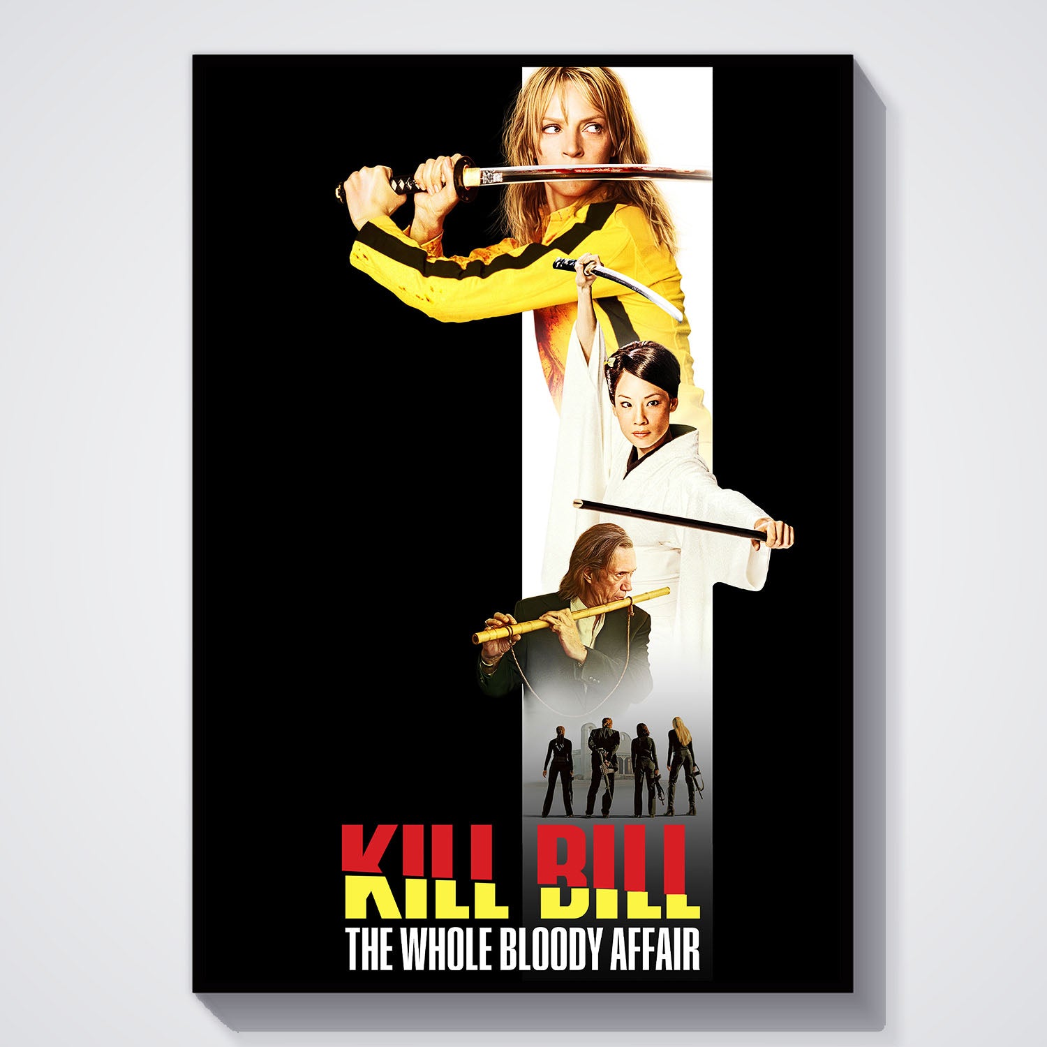 Flex Designs Poster Kill Bill The Whole Bloody Affair Cinematic 5 x 7" Home Goods - Movie 2011 Movie Poster