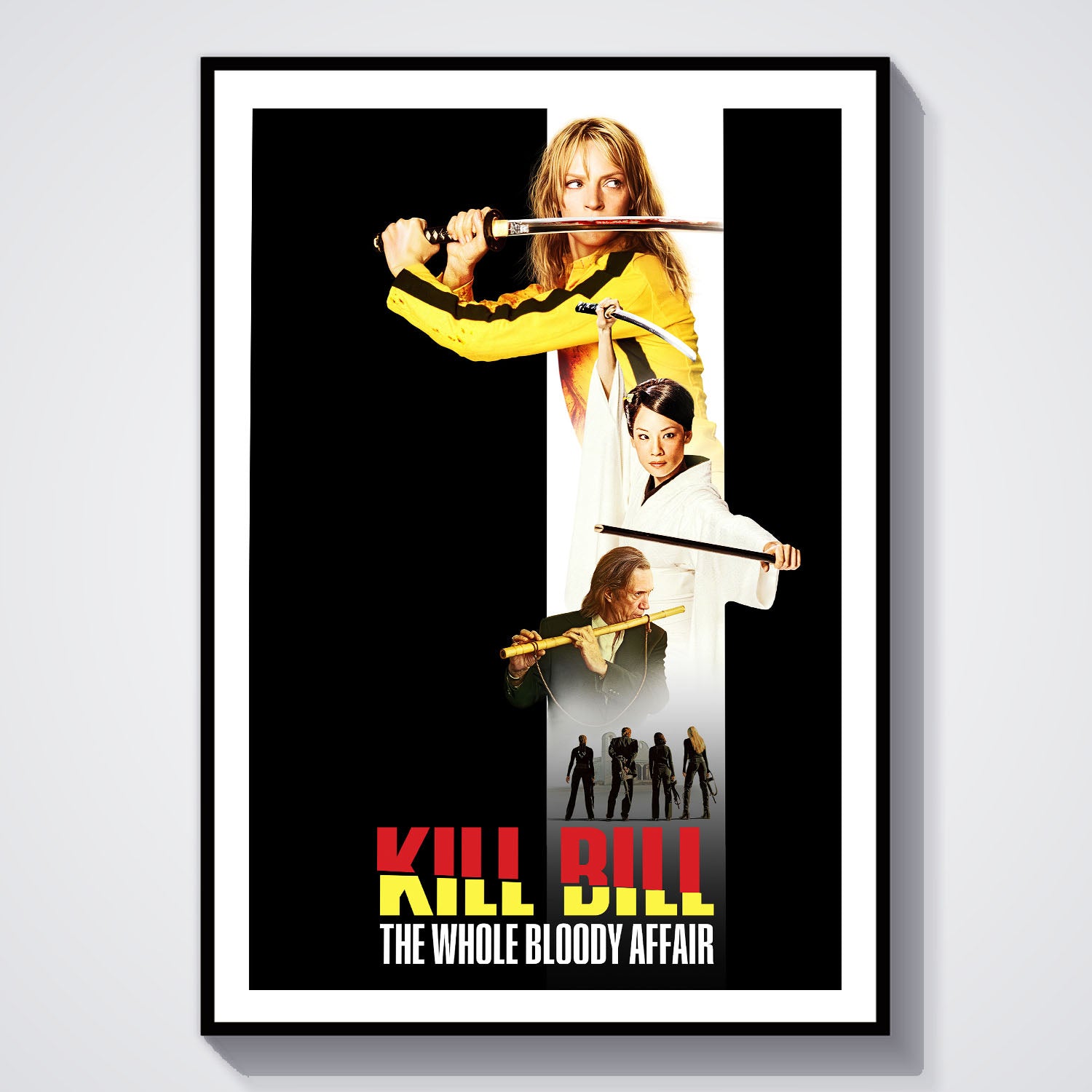 Flex Designs Poster Kill Bill The Whole Bloody Affair Cinematic 8 x 10" Home Goods - Movie 2011 Movie Poster