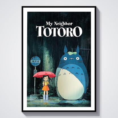 Flex Designs Poster My Neighbor Totoro Cinematic 8 x 10" Home Goods - Movie 1988 Movie Poster