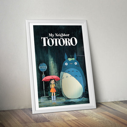 Flex Designs Poster My Neighbor Totoro Cinematic 8 x 10" Home Goods - Movie 1988 Movie Poster