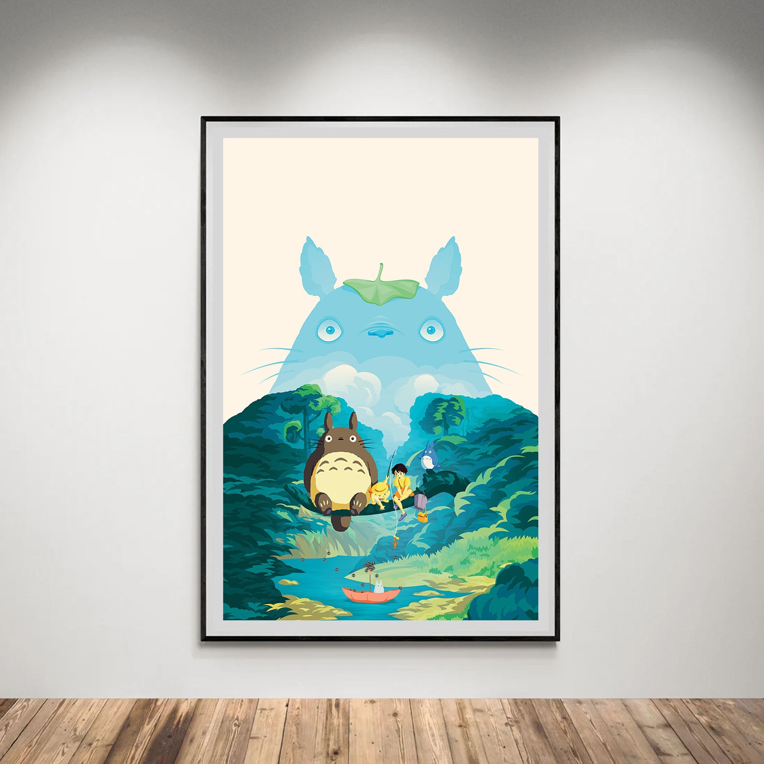 Flex Designs Poster My Neighbor Totoro Sketch 8 x 10" Home Goods - Movie 1988 Movie Poster