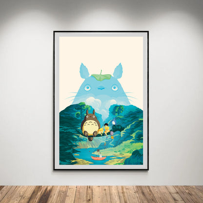 Flex Designs Poster My Neighbor Totoro Sketch 8 x 10" Home Goods - Movie 1988 Movie Poster