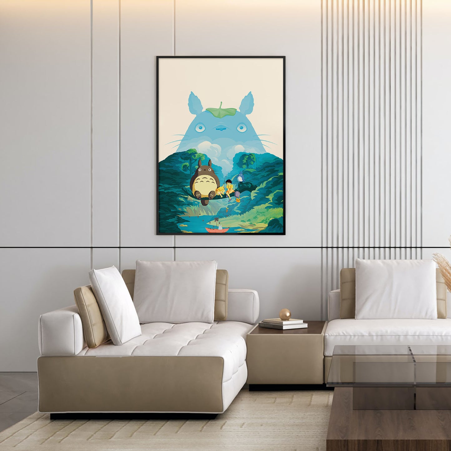 Flex Designs Poster My Neighbor Totoro Sketch 5 x 7" Home Goods - Movie 1988 Movie Poster