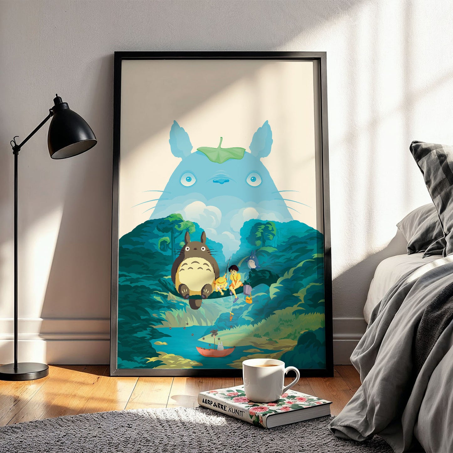 Flex Designs Poster My Neighbor Totoro Sketch 5 x 7" Home Goods - Movie 1988 Movie Poster