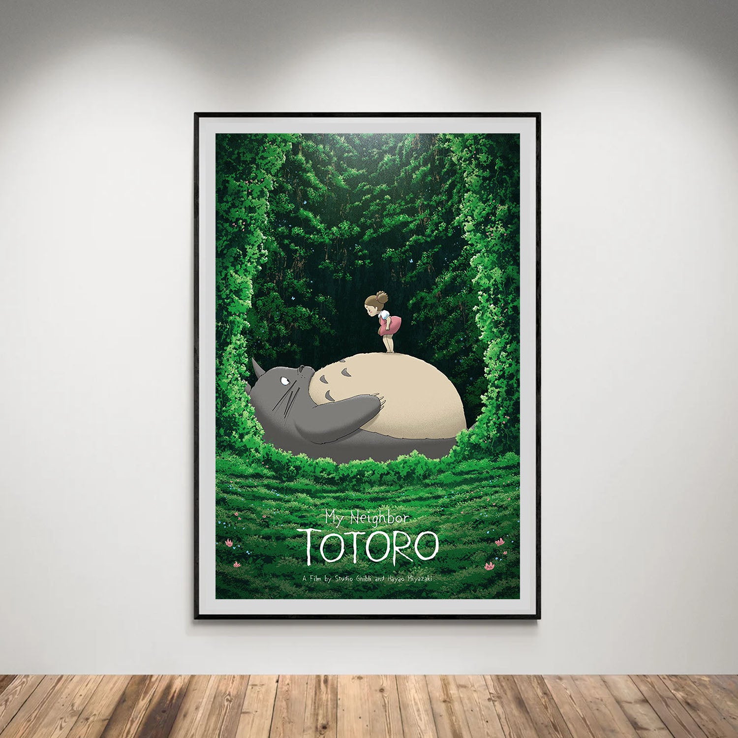 Flex Designs Poster My Neighbor Totoro Theatrical 8 x 10" Home Goods - Movie 1988 Movie Poster