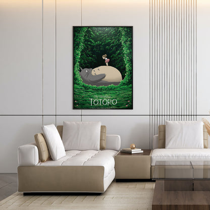 Flex Designs Poster My Neighbor Totoro Theatrical 5 x 7" Home Goods - Movie 1988 Movie Poster