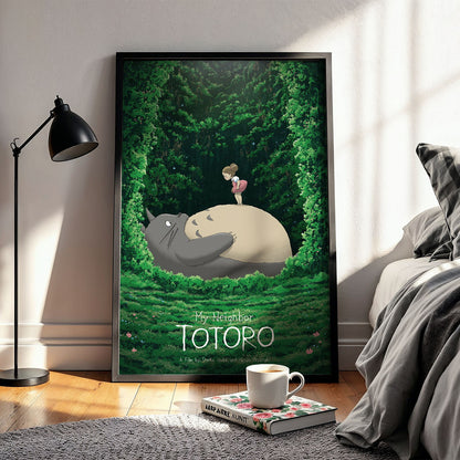 Flex Designs Poster My Neighbor Totoro Theatrical 5 x 7" Home Goods - Movie 1988 Movie Poster
