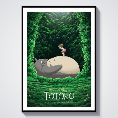 Flex Designs Poster My Neighbor Totoro Theatrical 8 x 10" Home Goods - Movie 1988 Movie Poster