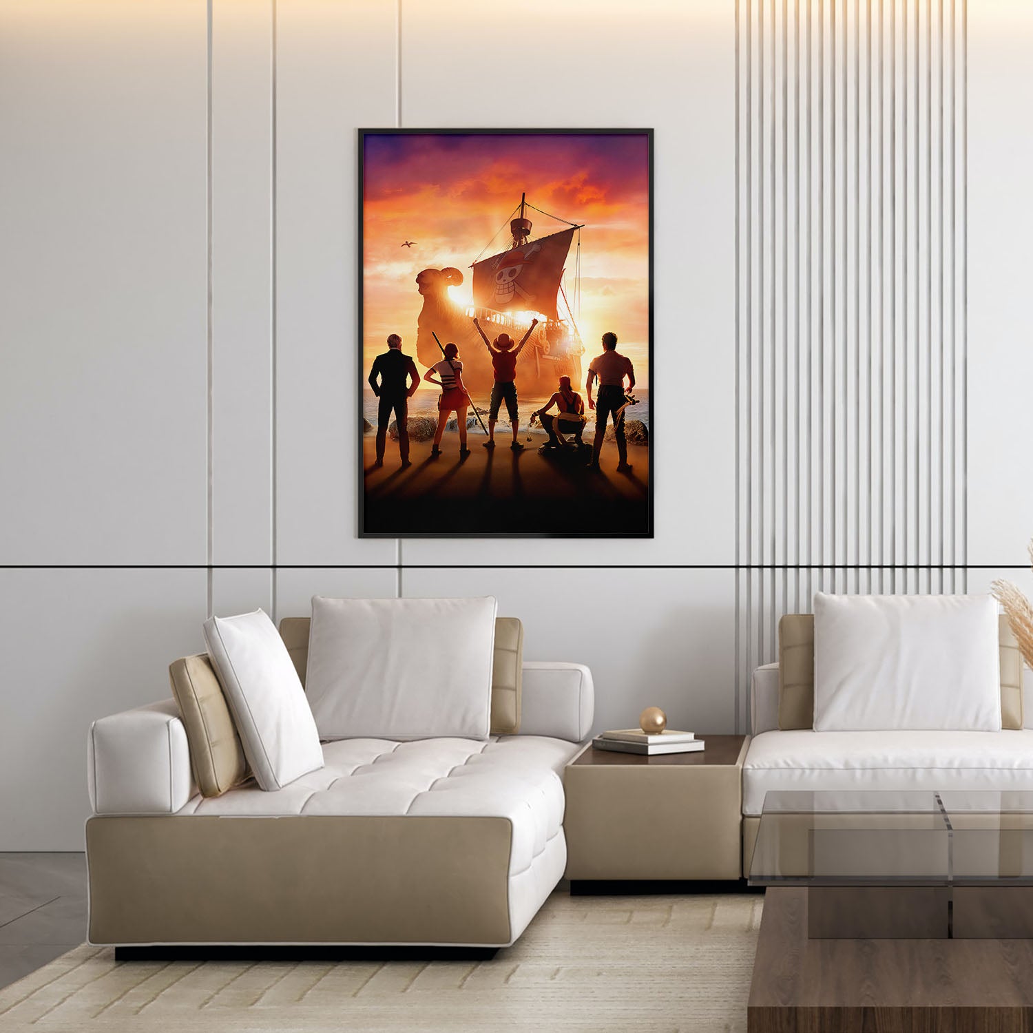 Flex Designs Poster One Piece Live Action Key Art 5 x 7" Home Goods - TV Show 2023 TV Show Poster