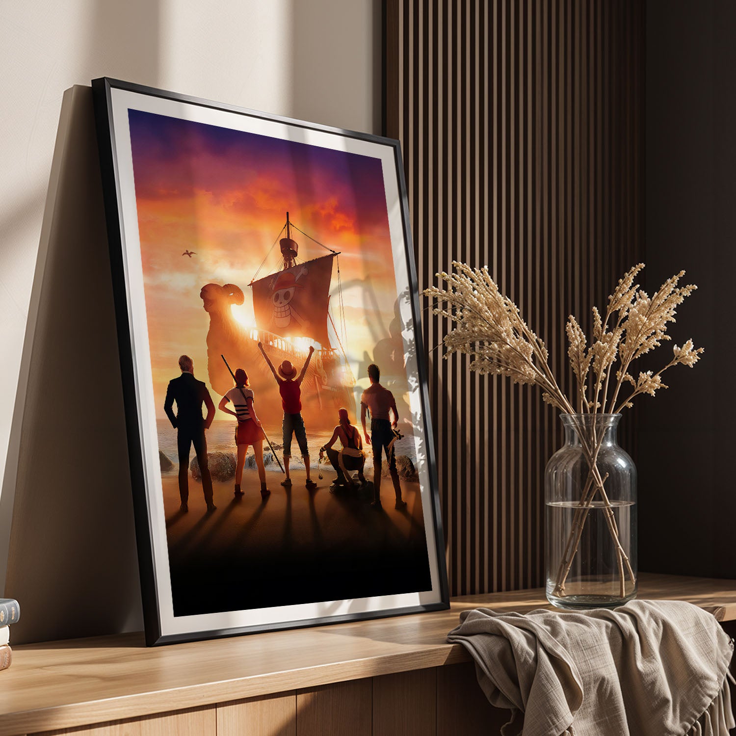 Flex Designs Poster One Piece Live Action Key Art 5 x 7" Home Goods - TV Show 2023 TV Show Poster