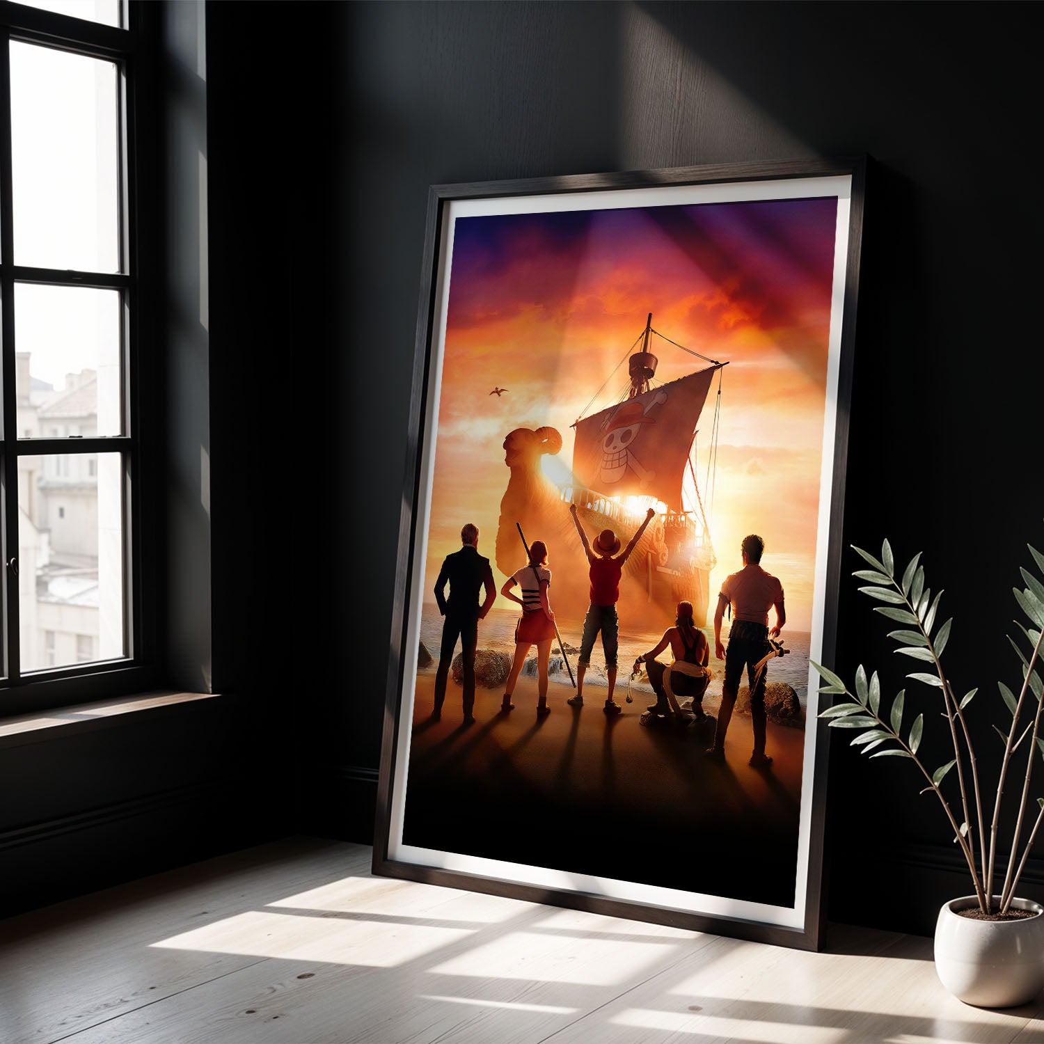 Flex Designs Poster One Piece Live Action Key Art 8 x 10" Home Goods - TV Show 2023 TV Show Poster