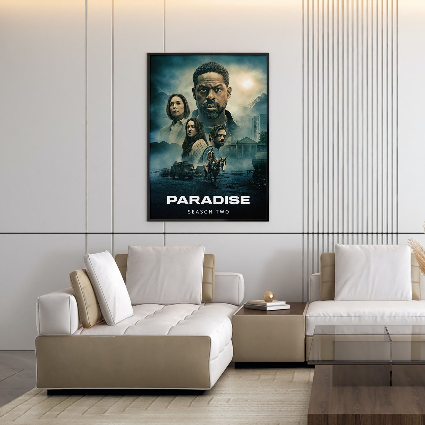 Flex Designs Poster Paradise Season 2 5 x 7" Home Goods - TV Show 2025 TV Show Poster
