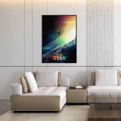 Flex Designs Poster Project Hail Mary Key Visual 5 x 7" Home Goods - Movie 2026 Movie Poster