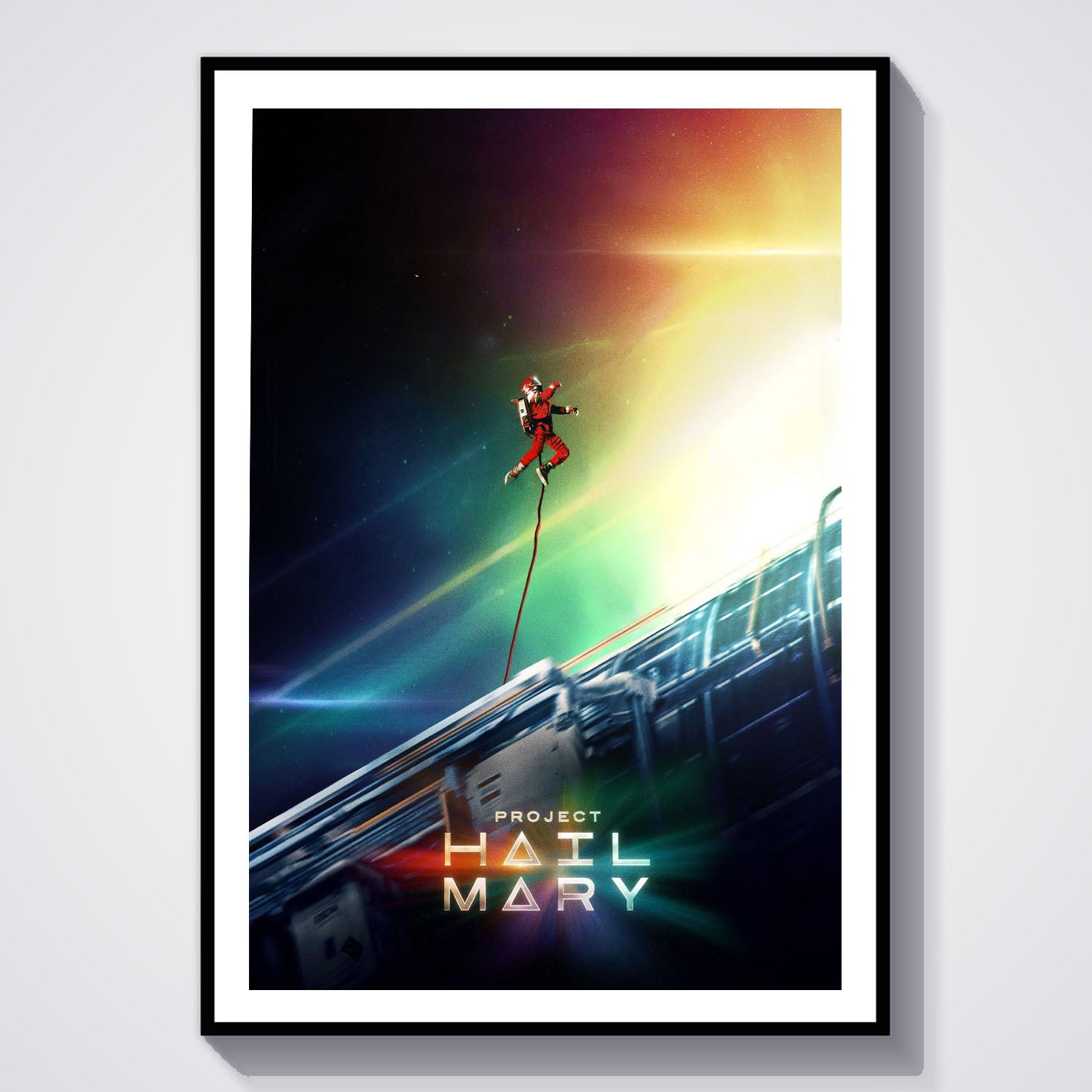 Flex Designs Poster Project Hail Mary Key Visual 8 x 10" Home Goods - Movie 2026 Movie Poster