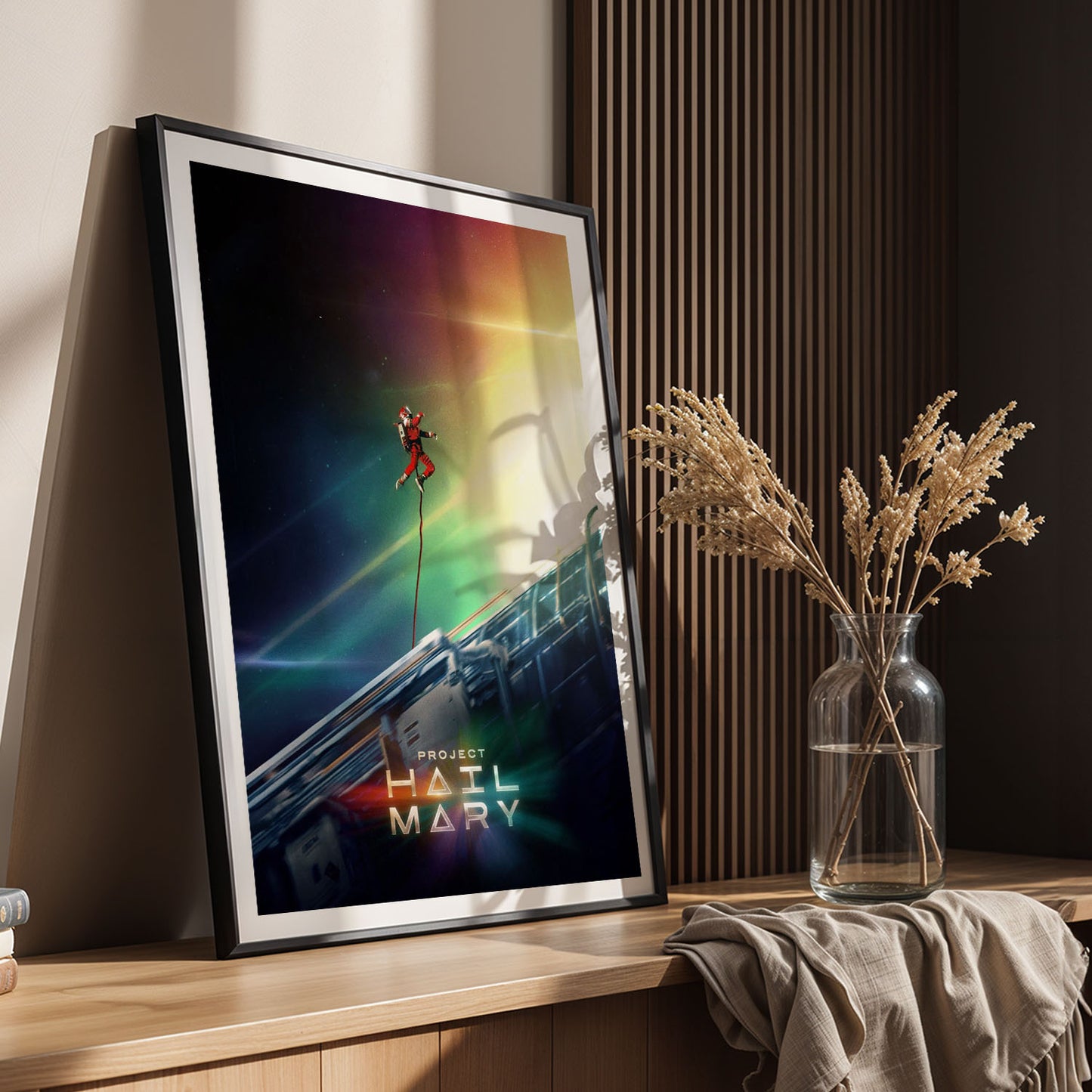 Flex Designs Poster Project Hail Mary Key Visual 5 x 7" Home Goods - Movie 2026 Movie Poster