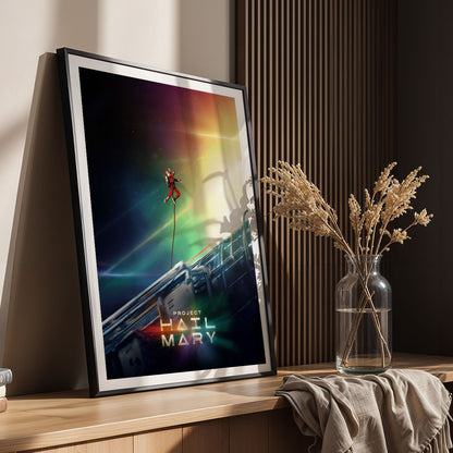 Flex Designs Poster Project Hail Mary Key Visual 5 x 7" Home Goods - Movie 2026 Movie Poster
