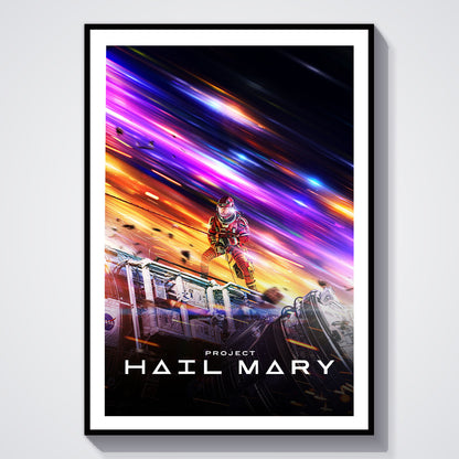 Flex Designs Poster Project Hail Mary Theatrical 8 x 10" Home Goods - Movie 2026 Movie Poster