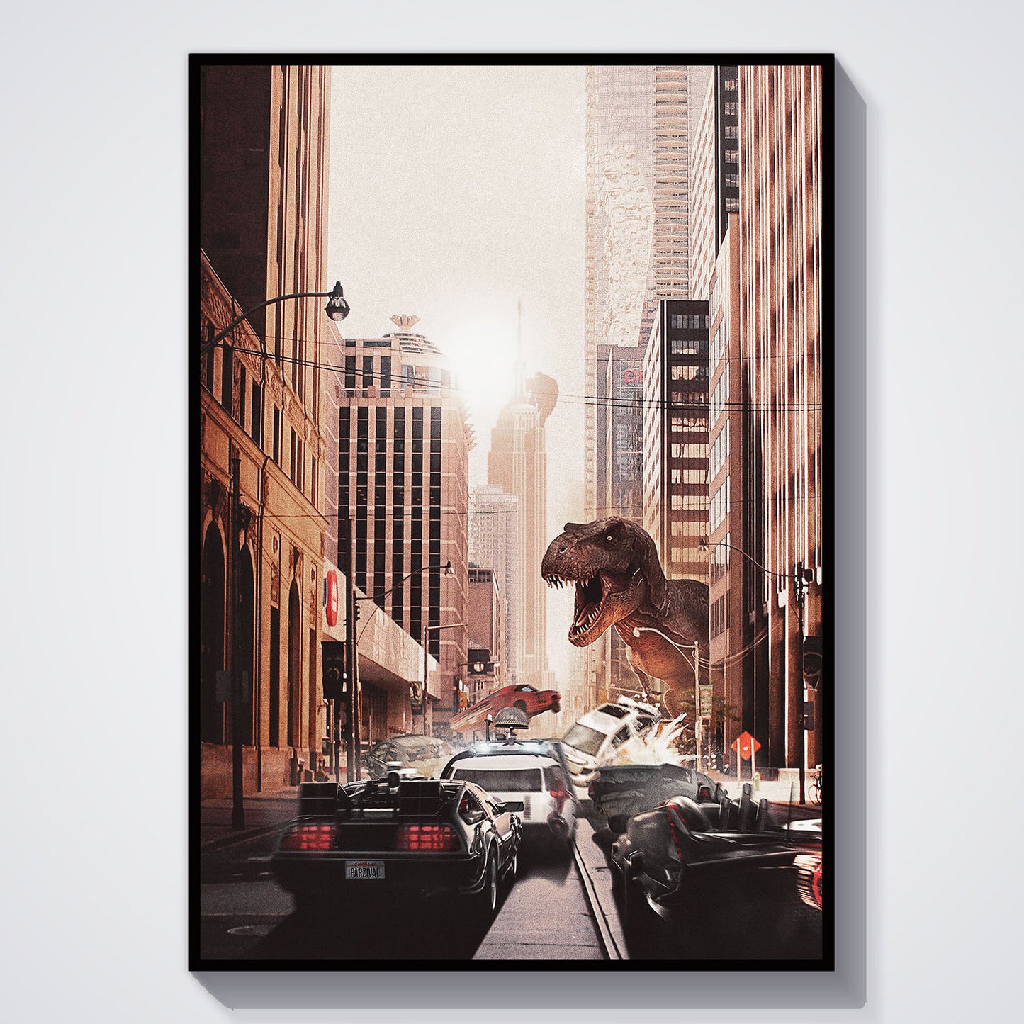 Flex Designs Poster Ready Player One Cartoon 5 x 7" Home Goods - Movie 2018 Movie Poster