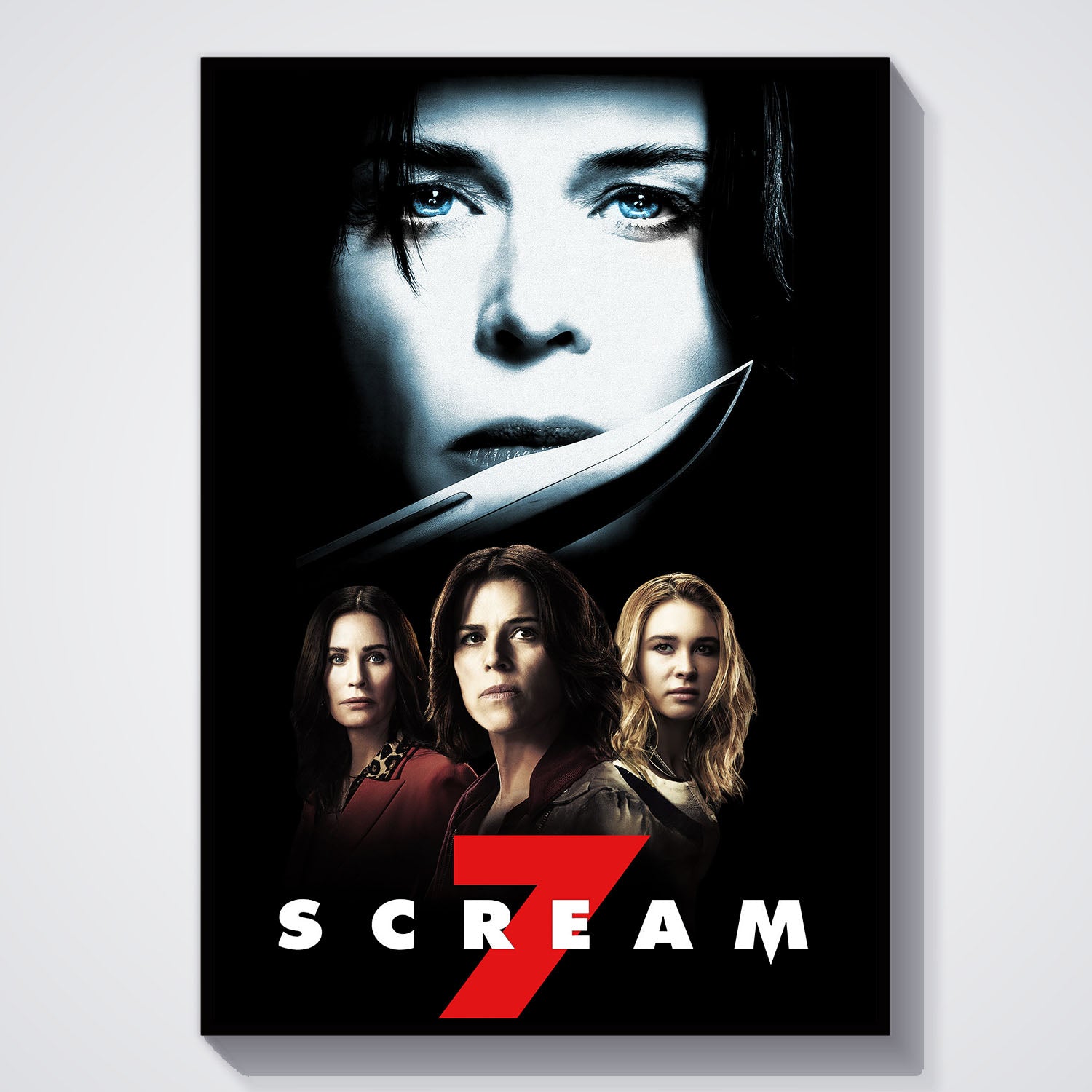 Flex Designs Poster Scream 7 Alternate 5 x 7" Home Goods - Movie 2026 Movie Poster