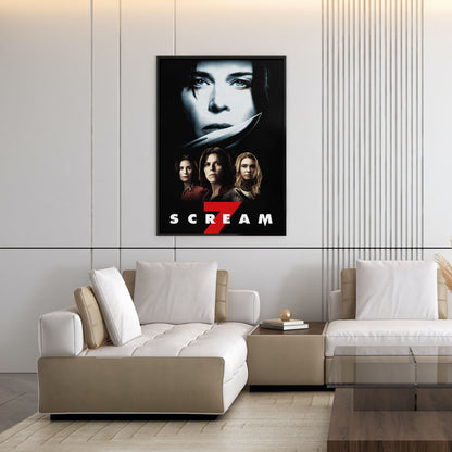 Flex Designs Poster Scream 7 Alternate 5 x 7" Home Goods - Movie 2026 Movie Poster