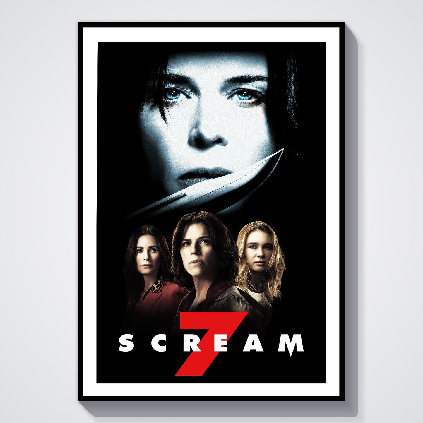 Flex Designs Poster Scream 7 Alternate 8 x 10" Home Goods - Movie 2026 Movie Poster