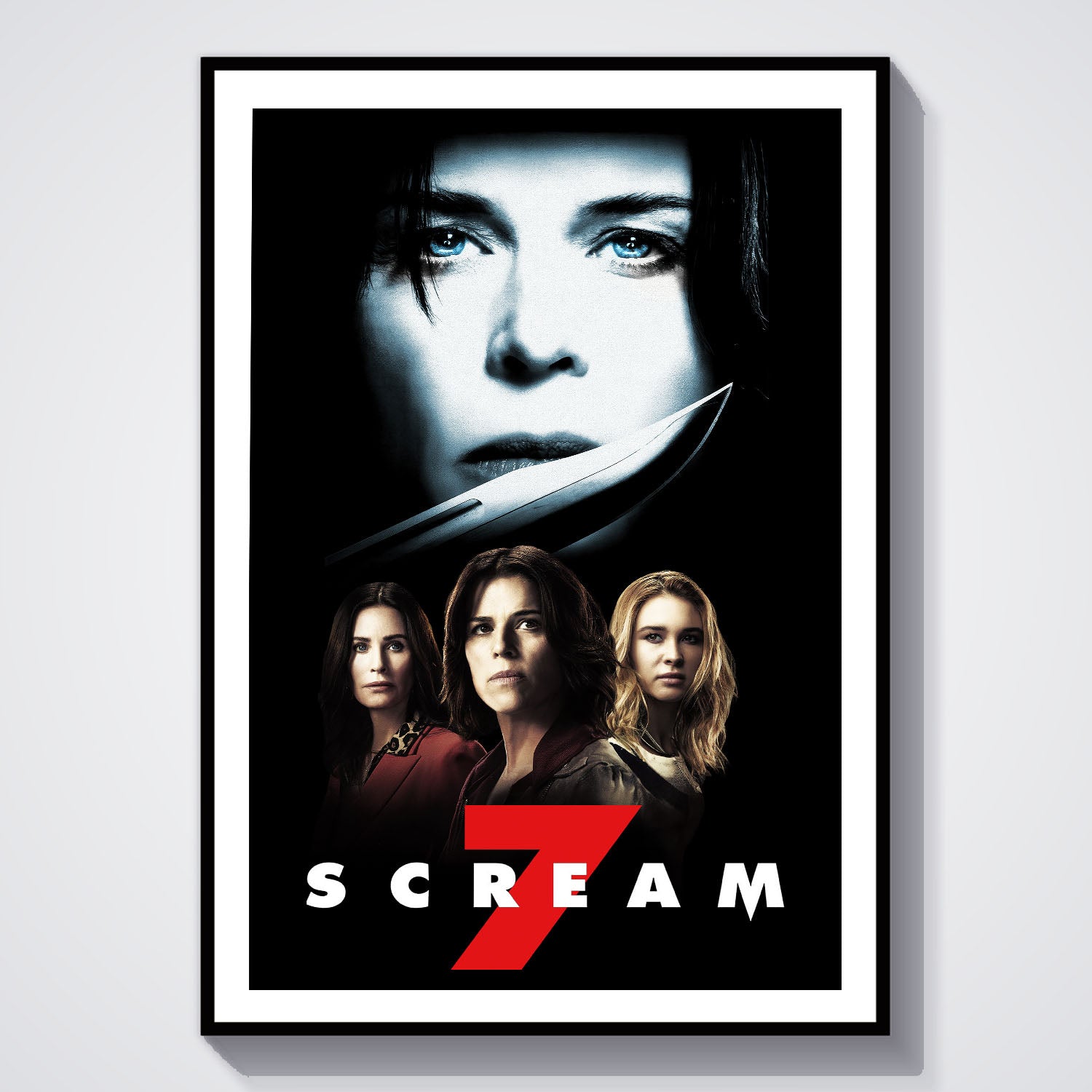 Flex Designs Poster Scream 7 Alternate 8 x 10" Home Goods - Movie 2026 Movie Poster