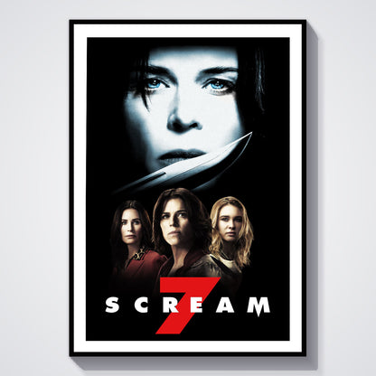 Flex Designs Poster Scream 7 Alternate 8 x 10" Home Goods - Movie 2026 Movie Poster