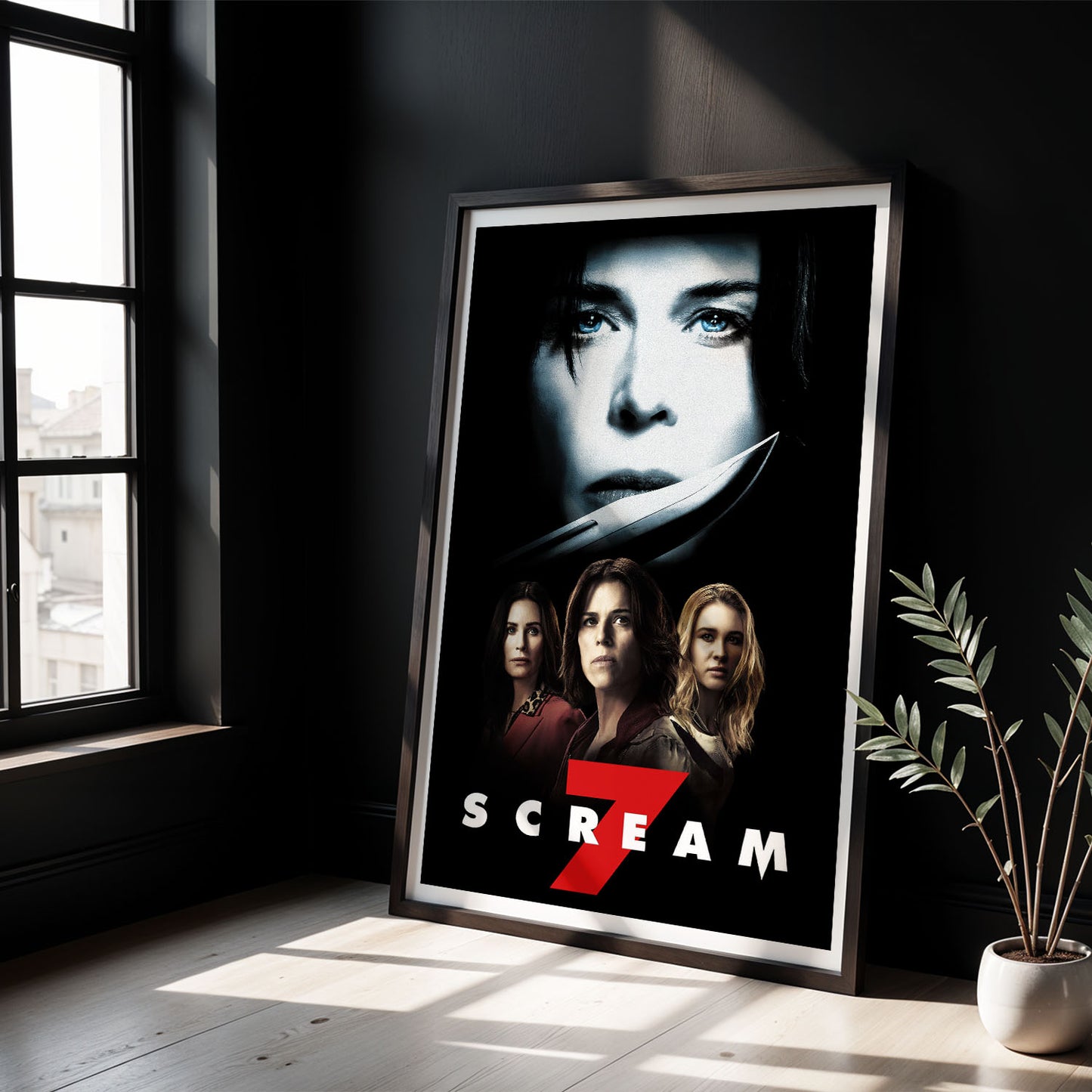 Flex Designs Poster Scream 7 Alternate 8 x 10" Home Goods - Movie 2026 Movie Poster
