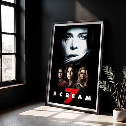Flex Designs Poster Scream 7 Alternate 8 x 10" Home Goods - Movie 2026 Movie Poster