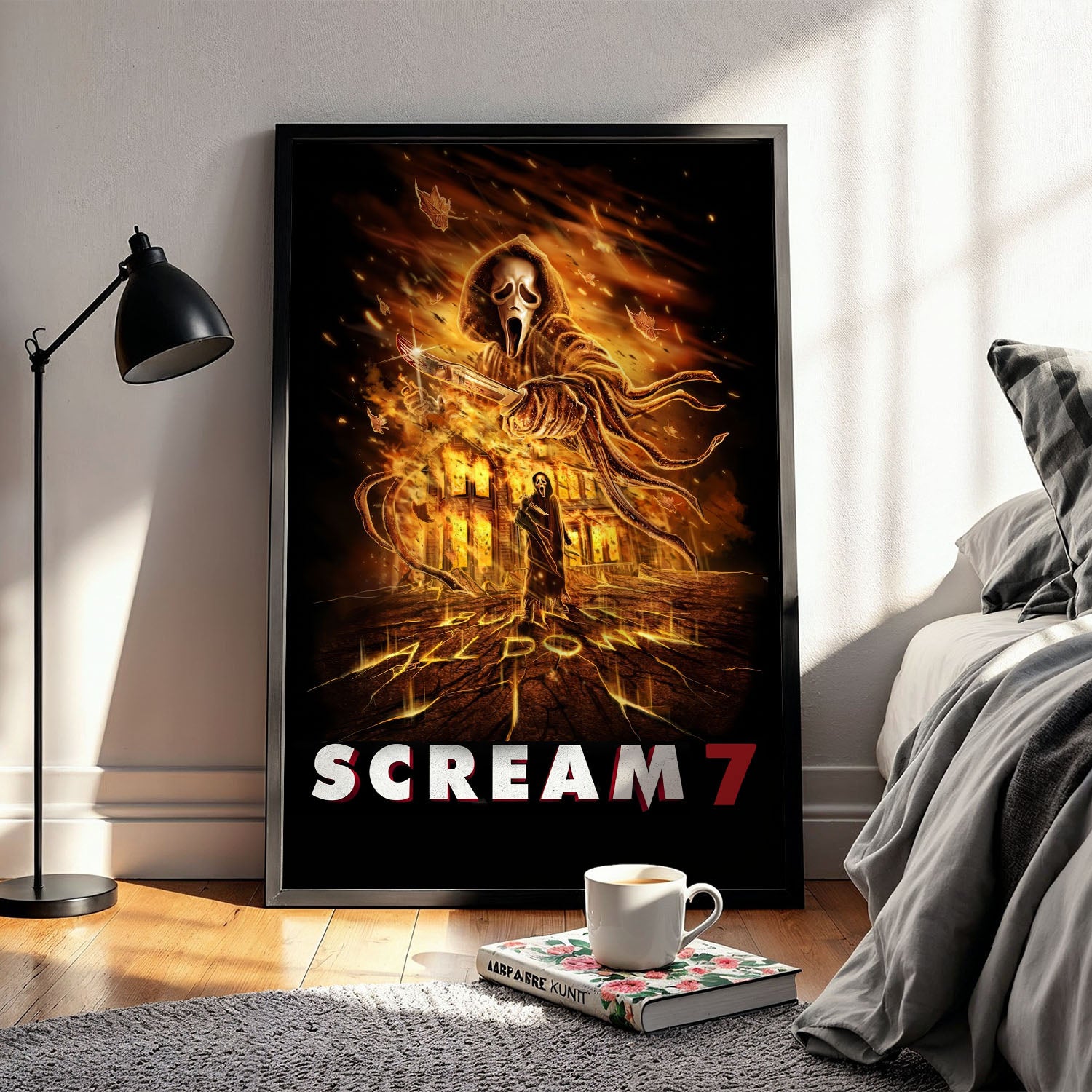 Flex Designs Poster Scream 7 Cinematic 5 x 7" Home Goods - Movie 2026 Movie Poster
