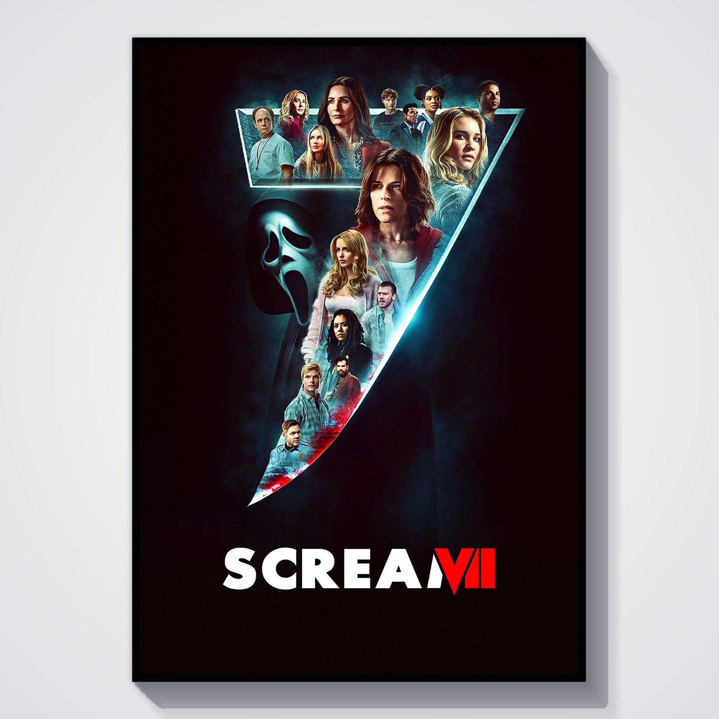 Flex Designs Poster Scream 7 Key Visual 5 x 7" Home Goods - Movie 2026 Movie Poster