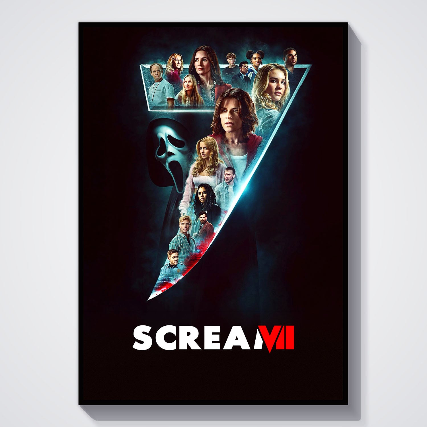 Flex Designs Poster Scream 7 Key Visual 5 x 7" Home Goods - Movie 2026 Movie Poster