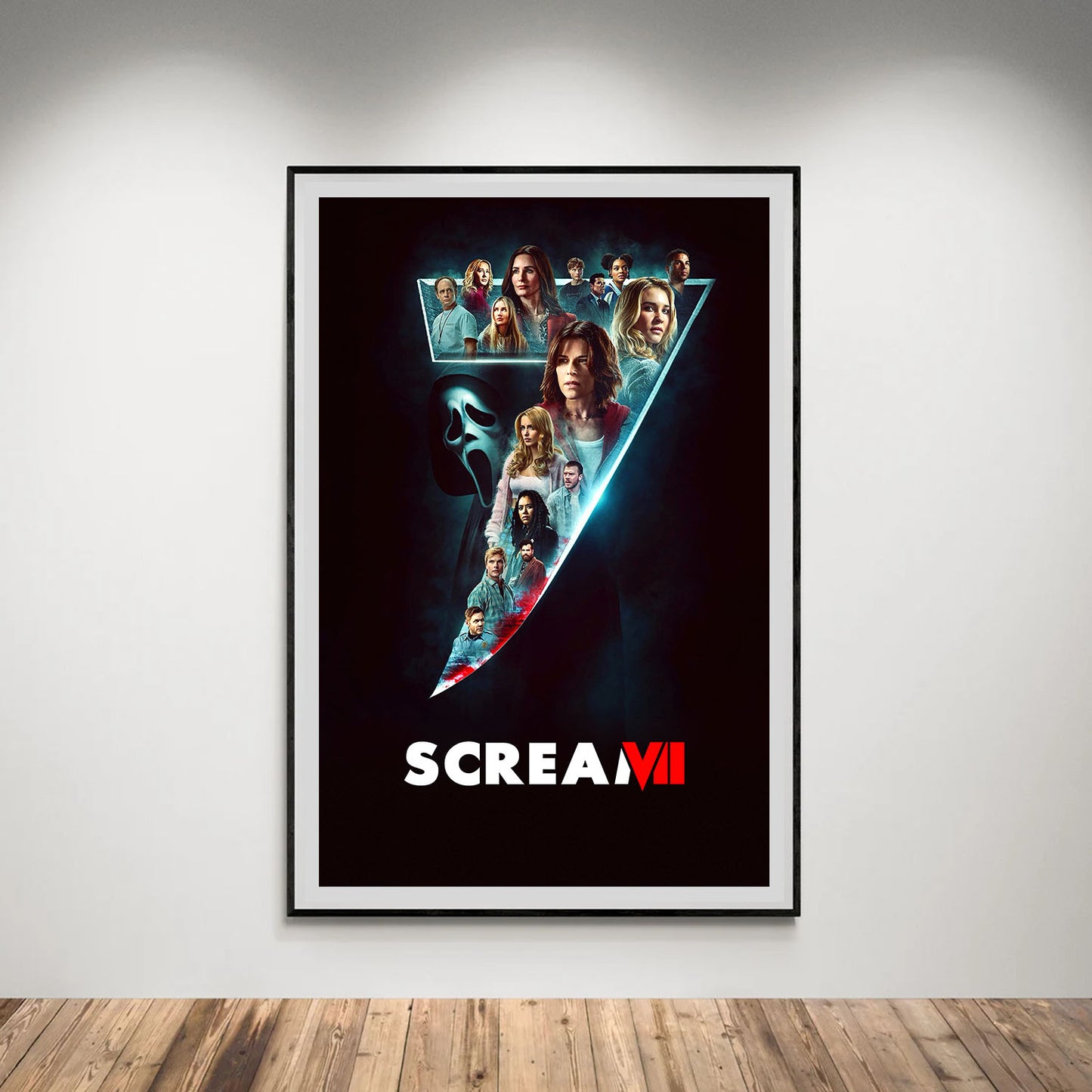 Flex Designs Poster Scream 7 Key Visual 8 x 10" Home Goods - Movie 2026 Movie Poster