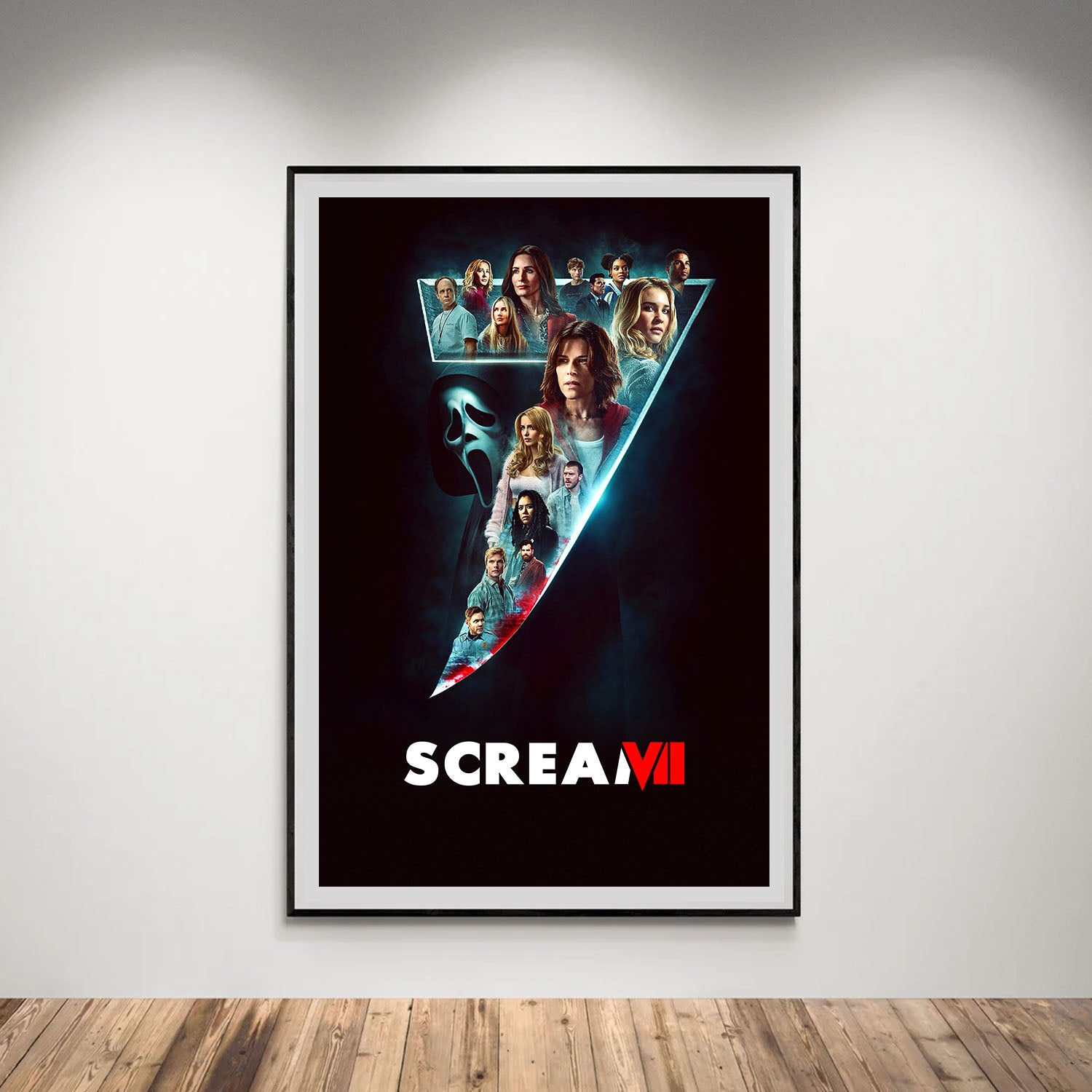 Flex Designs Poster Scream 7 Key Visual 8 x 10" Home Goods - Movie 2026 Movie Poster