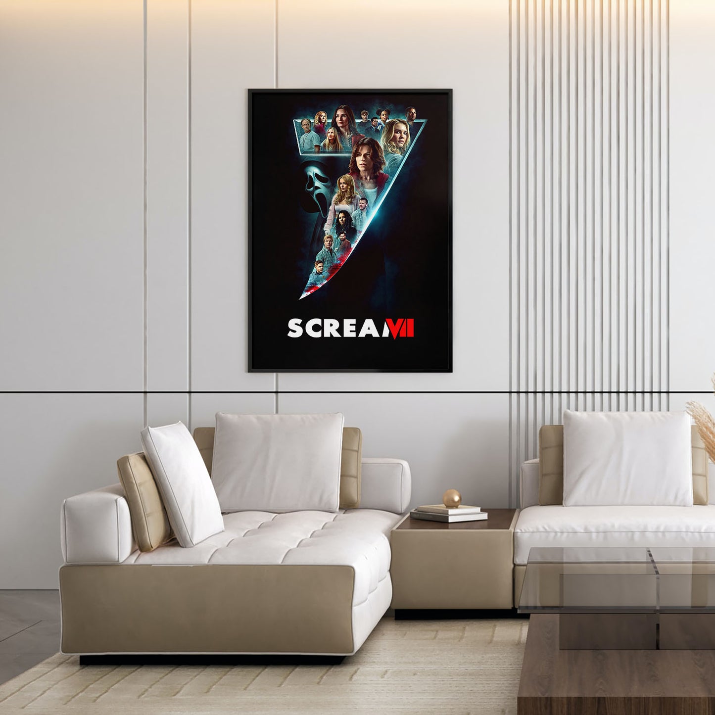 Flex Designs Poster Scream 7 Key Visual 5 x 7" Home Goods - Movie 2026 Movie Poster