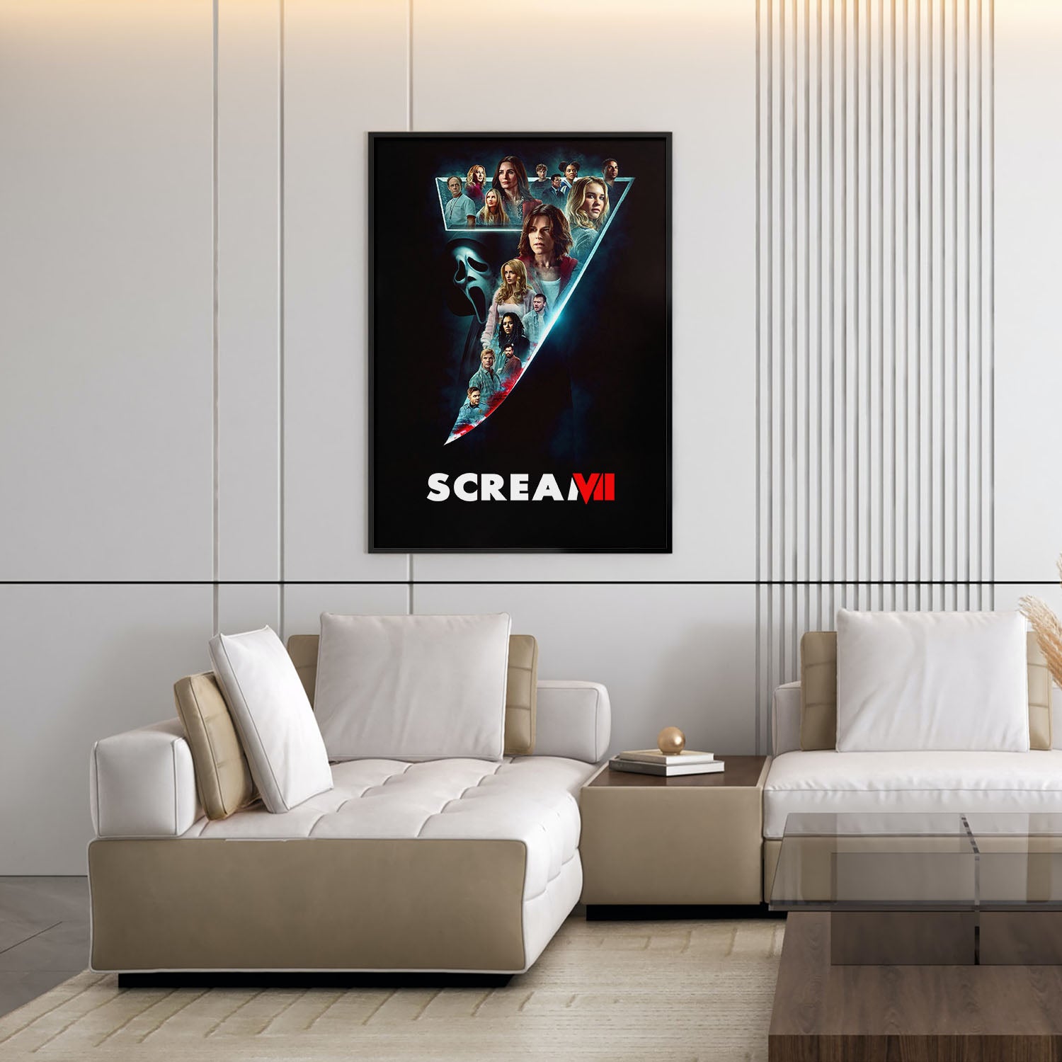 Flex Designs Poster Scream 7 Key Visual 5 x 7" Home Goods - Movie 2026 Movie Poster