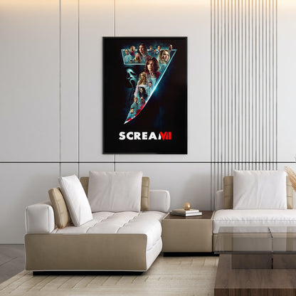 Flex Designs Poster Scream 7 Key Visual 5 x 7" Home Goods - Movie 2026 Movie Poster