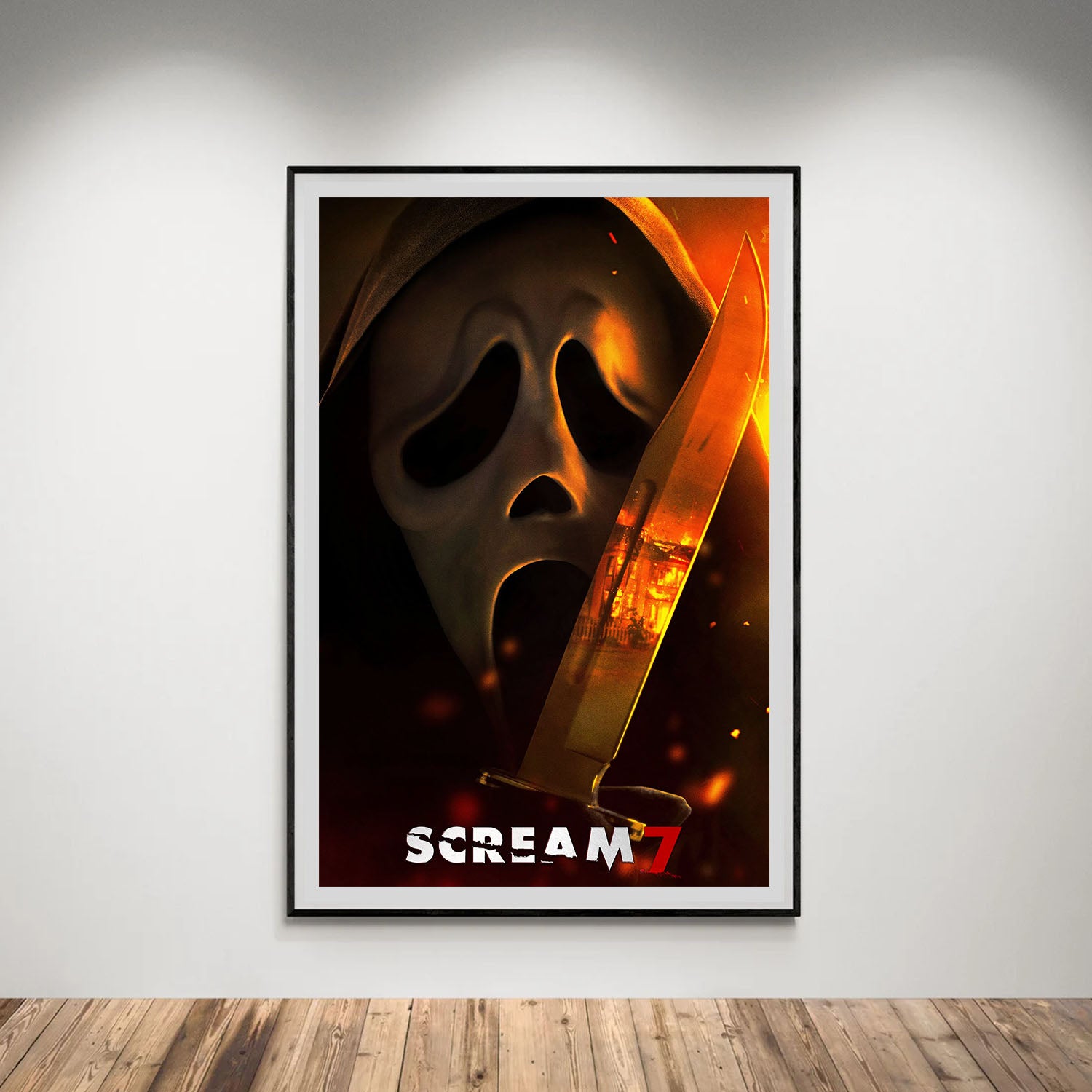 Flex Designs Poster Scream 7 Horror 8 x 10" Home Goods - Movie 2026 Movie Poster