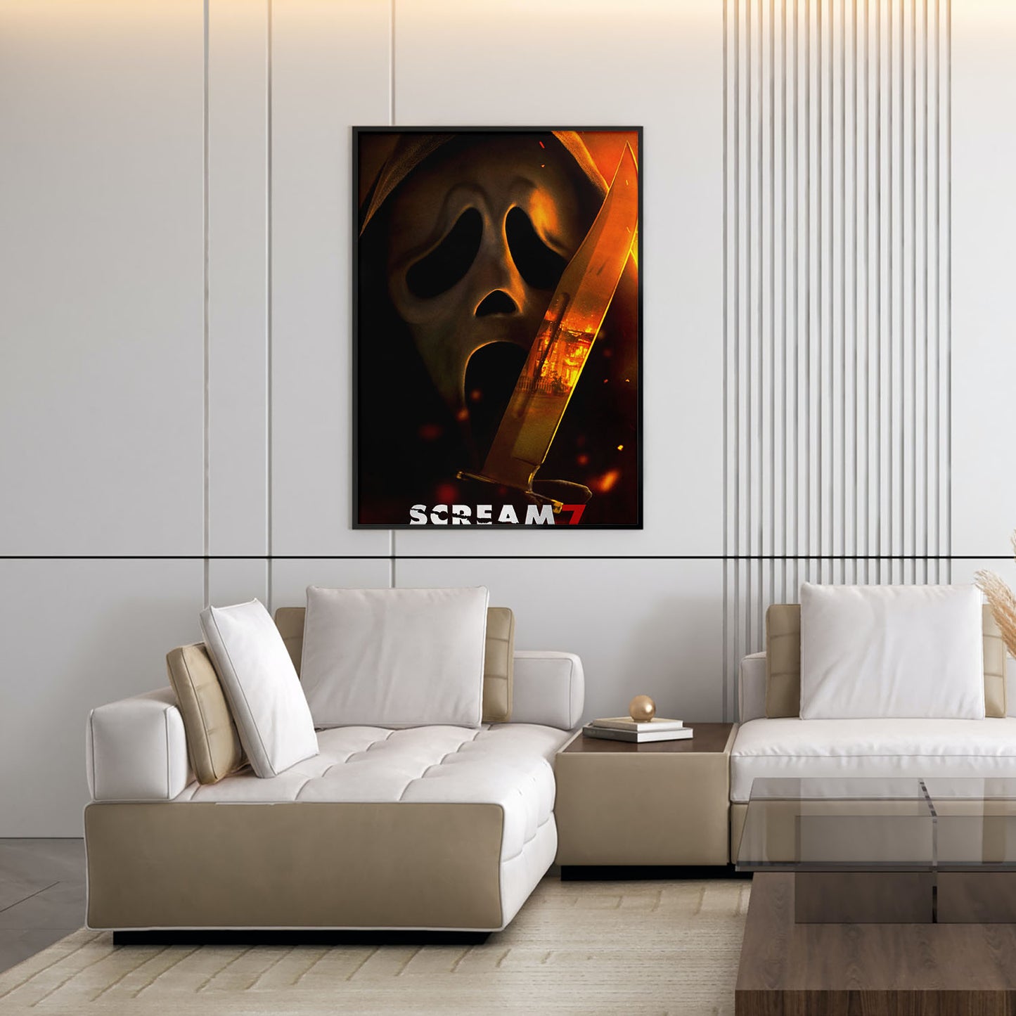 Flex Designs Poster Scream 7 Horror 5 x 7" Home Goods - Movie 2026 Movie Poster